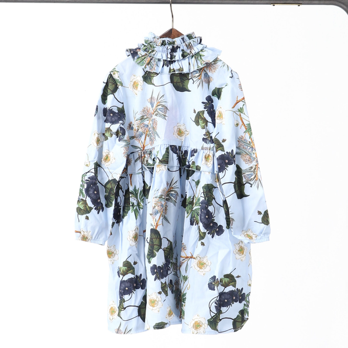 Christinarohade<br>クリスティーナローデ<br>Dress No. 136襟元フリル フラワーワンピース<br>442110071