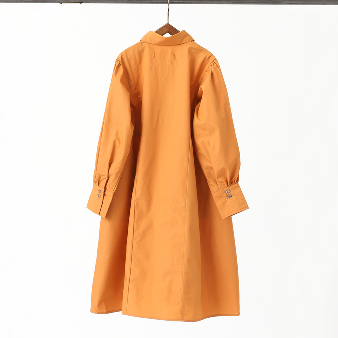 〈残りS(95~100㎝ 2/3Y)のみ〉NUNUFORME ヌヌフォルム<br>サイドドローストリングワンピース<br>07-nf20-465-018