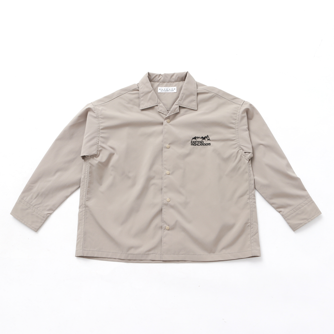 EAST END HIGHLANDERS<br>イーストエンドハイランダーズ<br>オープンカラーシャツ<br>SHT-024 Snap