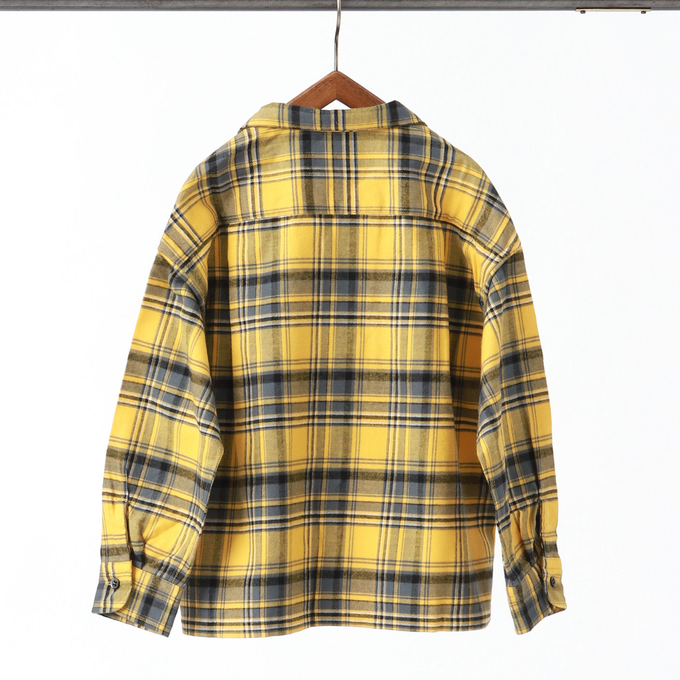 EAST END HIGHLANDERS<br>イーストエンドハイランダーズ<br>オープンカラーシャツ チェック<br>SHT-024