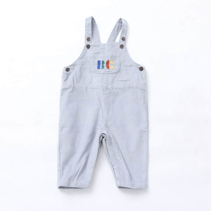 BOBOCHOSES<br>ボボショセス<br>Baby Multicolor B.C corduroy dungaree<br>223AB081