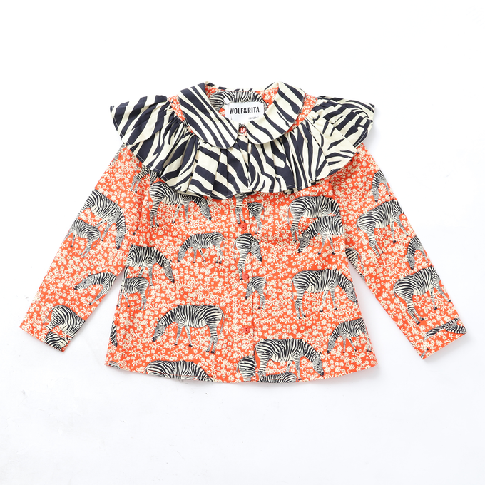 〈残り2Yのみ〉WOLF&RITA ウルフアンドリタ<br>ALZIRA - BLOUSE<br>