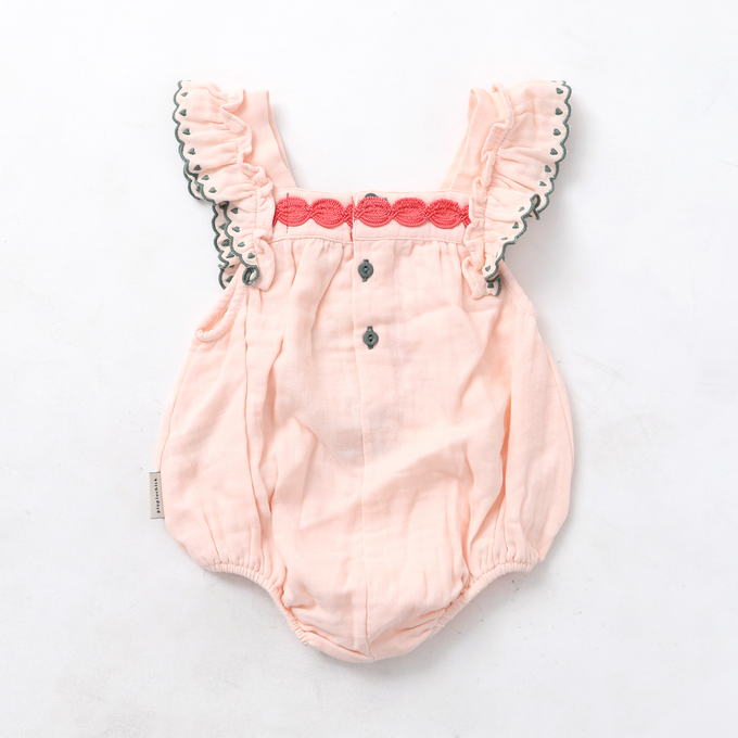 piupiuchic<br>ピウピウチック<br>BABY刺繍ロンパース<br>AW23.FSH2302