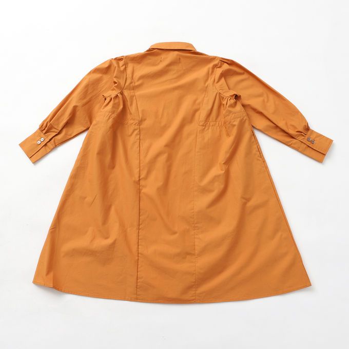 〈残りS(95~100㎝ 2/3Y)のみ〉NUNUFORME ヌヌフォルム<br>サイドドローストリングワンピース<br>07-nf20-465-018