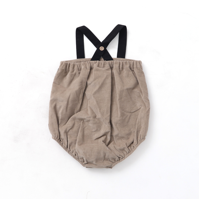 Popelin ポペリン<br>Babyコーデュロイサロペット Graige<br>Mod.7.2
