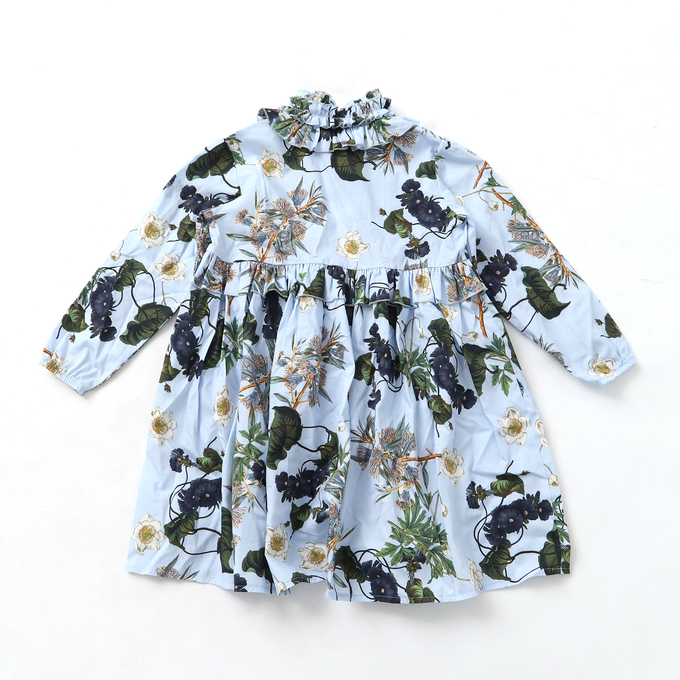 Christinarohade<br>クリスティーナローデ<br>Dress No. 136襟元フリル フラワーワンピース<br>442110071