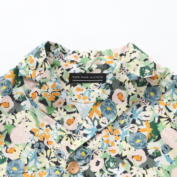 PARK MADE IN KYOTO<br>花柄シャツジャケット