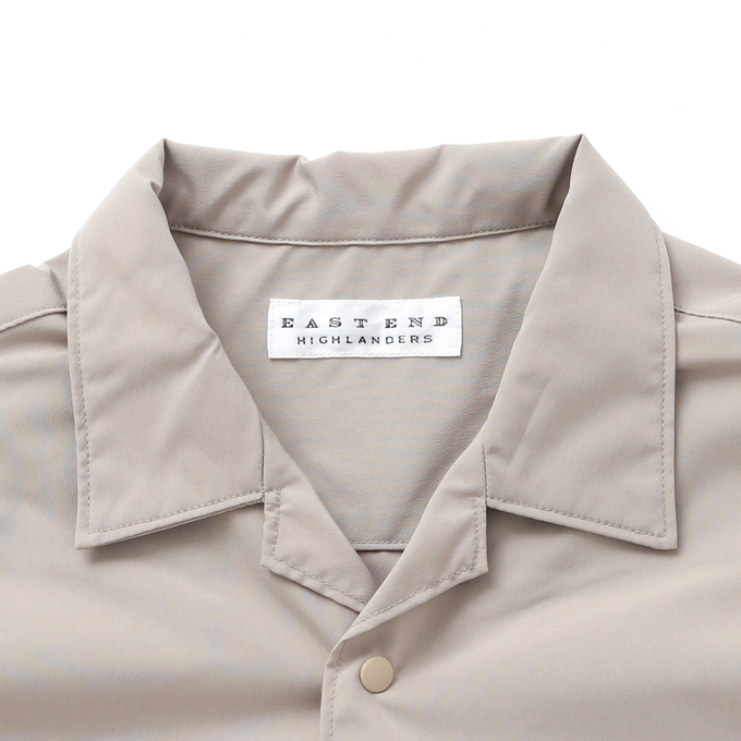 EAST END HIGHLANDERS<br>イーストエンドハイランダーズ<br>オープンカラーシャツ<br>SHT-024 Snap