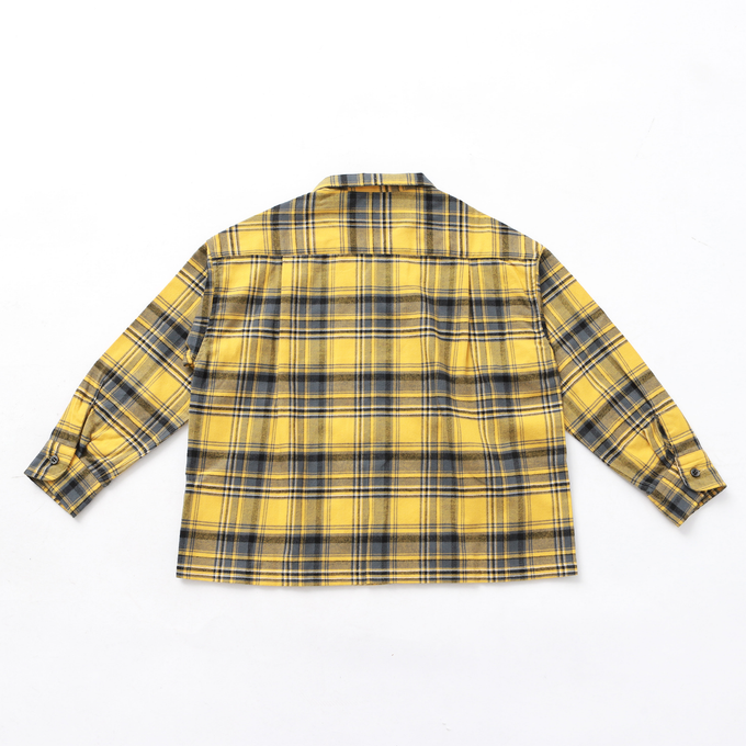 EAST END HIGHLANDERS<br>イーストエンドハイランダーズ<br>オープンカラーシャツ チェック<br>SHT-024