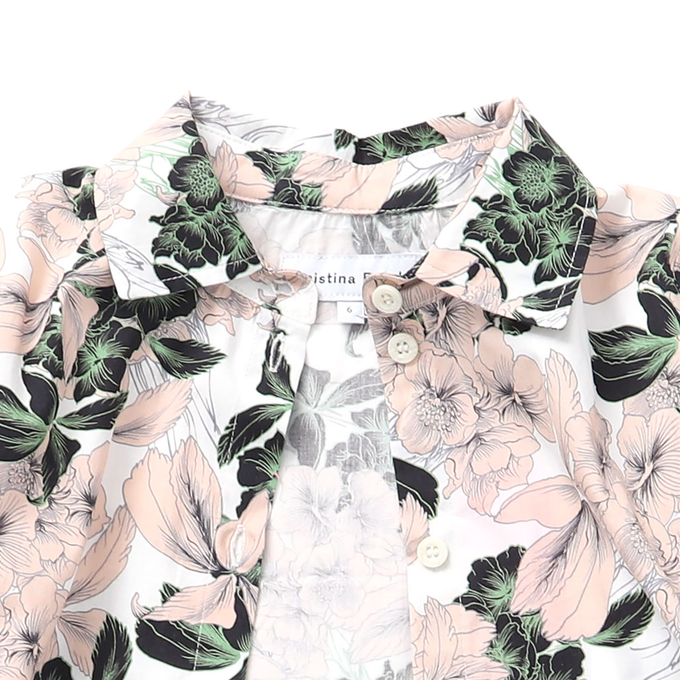 Christinarohade<br>クリスティーナローデ<br>Top No. 414フラワーシャツ<br>442110331