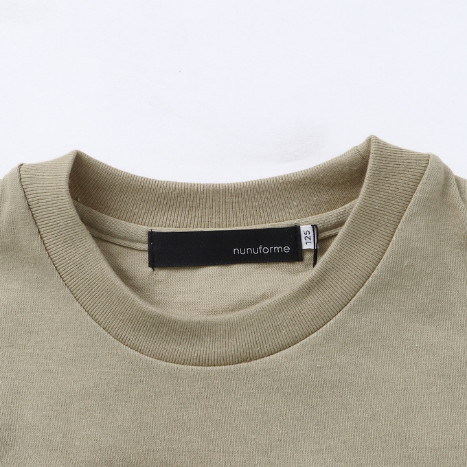 NUNUFORME ヌヌフォルム<br>24-nf19-916-505<br>3D nu ロゴT