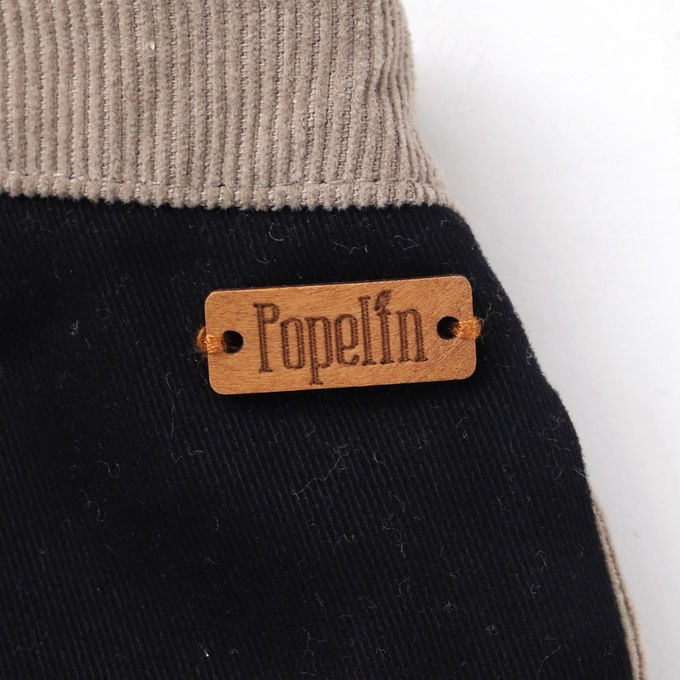 Popelin ポペリン<br>Babyコーデュロイサロペット Graige<br>Mod.7.2