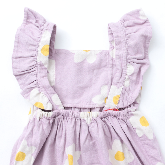 BOBOCHOSES<br>ボボショセス<br>Baby Big Flower all over woven overall<br>223AB080