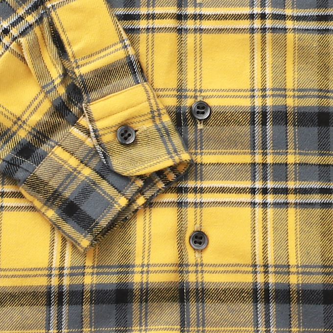 EAST END HIGHLANDERS<br>イーストエンドハイランダーズ<br>オープンカラーシャツ チェック<br>SHT-024