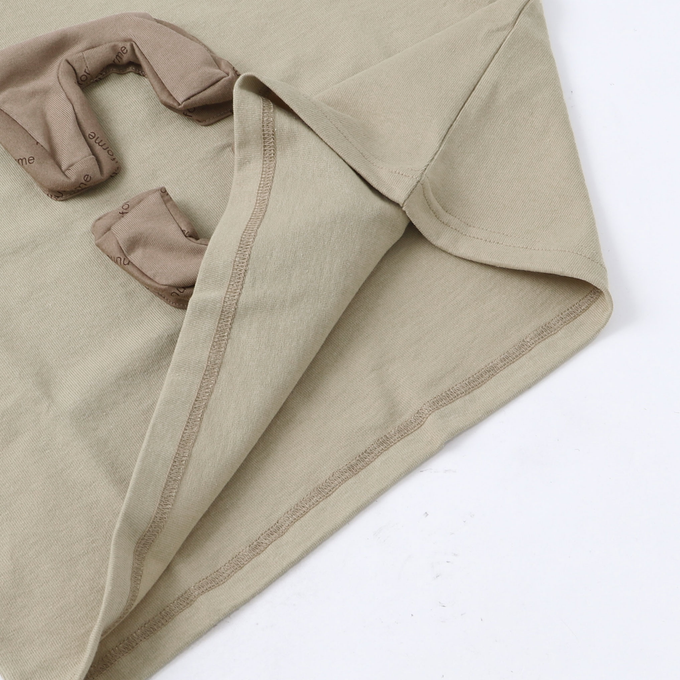 NUNUFORME ヌヌフォルム<br>24-nf19-916-505<br>3D nu ロゴT