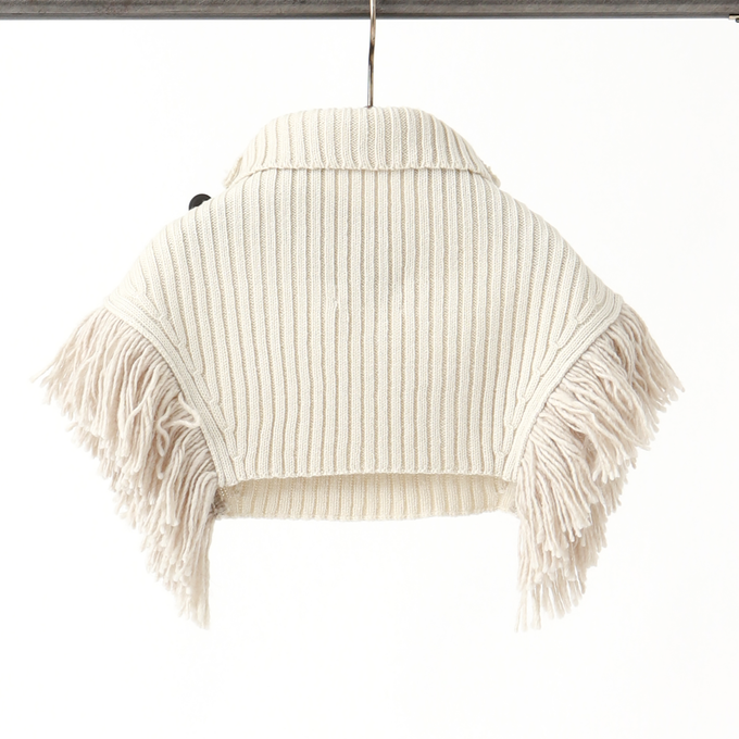 eLfinFolk エルフィンフォルク<br>Rib knit Knights cape<br>elf-232K34