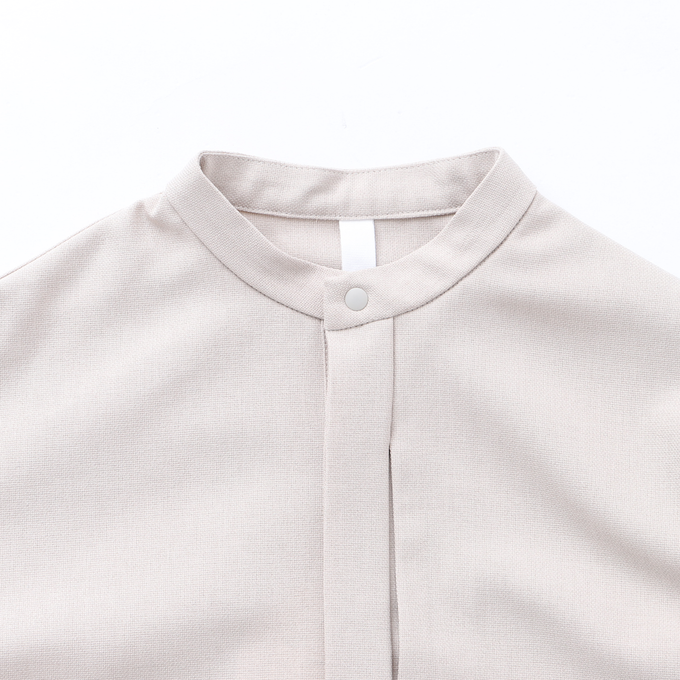 MOUN TEN. マウンテン<br>polyester canapa pocket shirt<br>MS26-1106g