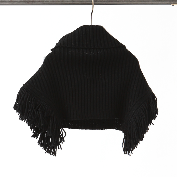 eLfinFolk エルフィンフォルク<br>Rib knit Knights cape<br>elf-232K34