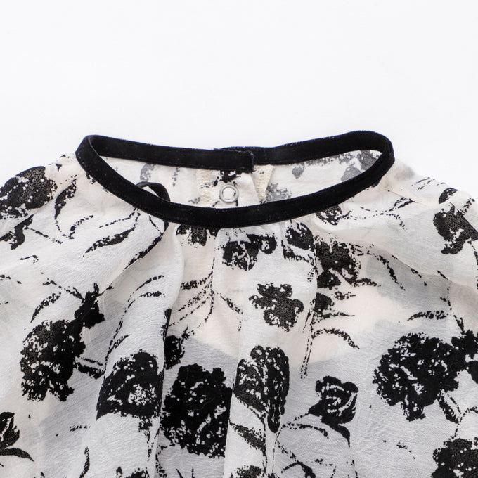 TOBOGGAN<br> トボガン<br>sheer blouse