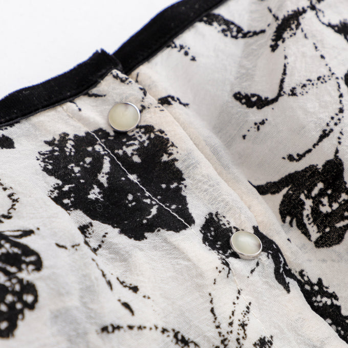 TOBOGGAN<br> トボガン<br>sheer blouse