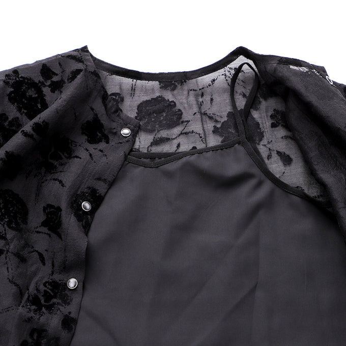 TOBOGGAN<br> トボガン<br>sheer one-piece