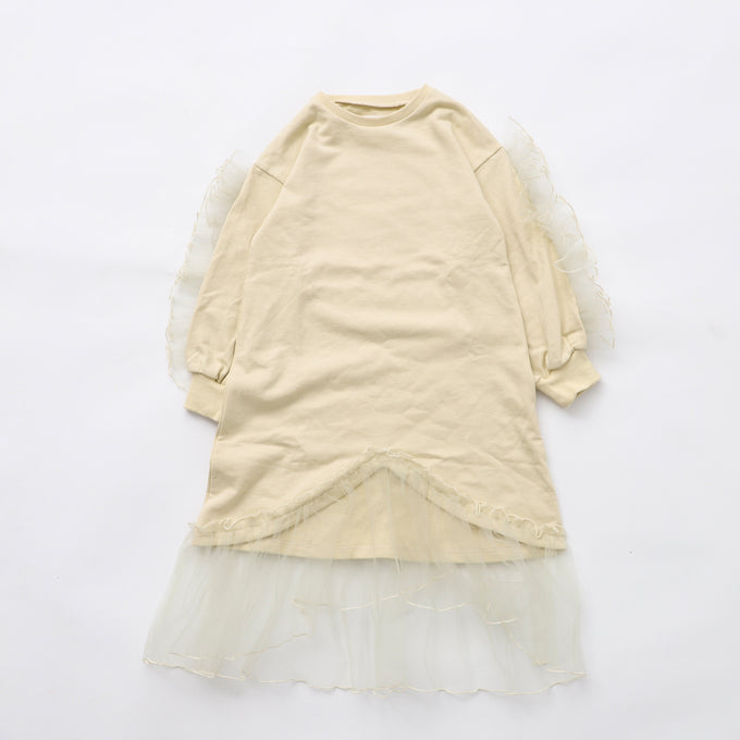 TOBOGGAN<br> トボガン<br>tulle onepiece