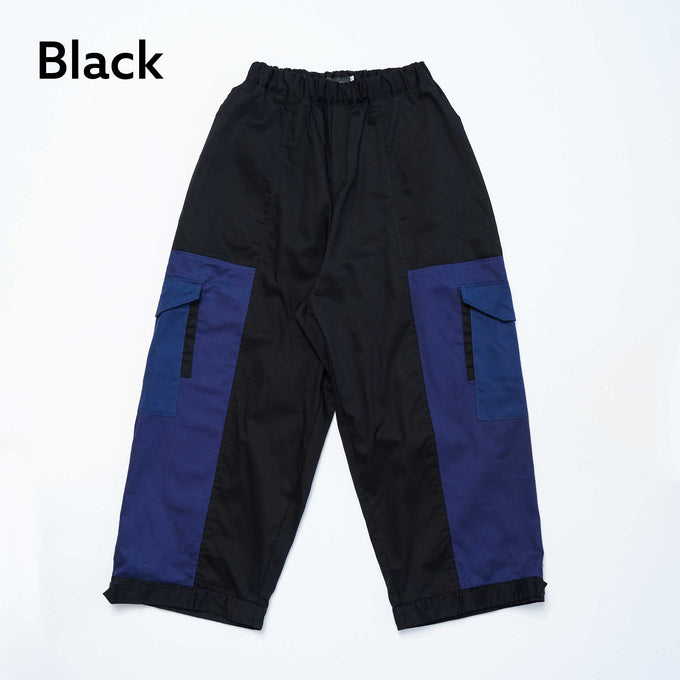 NUNUFORME<br> ヌヌフォルム<br>【27ssご予約 1月入荷予定】<br>トリコロールカーゴパンツ<br>01-nf27-640-005