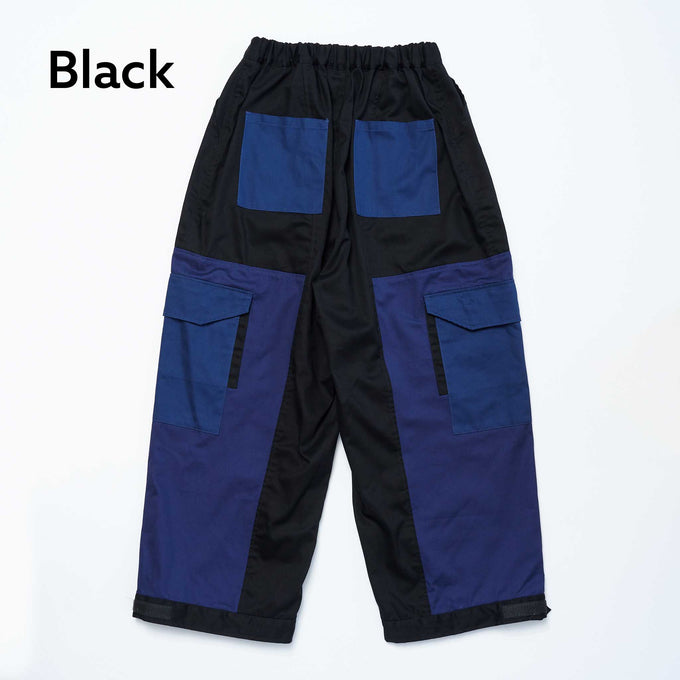 NUNUFORME<br> ヌヌフォルム<br>【27ssご予約 1月入荷予定】<br>トリコロールカーゴパンツ<br>01-nf27-640-005