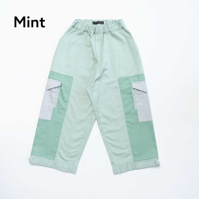 NUNUFORME<br> ヌヌフォルム<br>【27ssご予約 1月入荷予定】<br>トリコロールカーゴパンツ<br>01-nf27-640-005