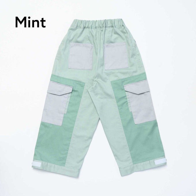 NUNUFORME<br> ヌヌフォルム<br>【27ssご予約 1月入荷予定】<br>トリコロールカーゴパンツ<br>01-nf27-640-005