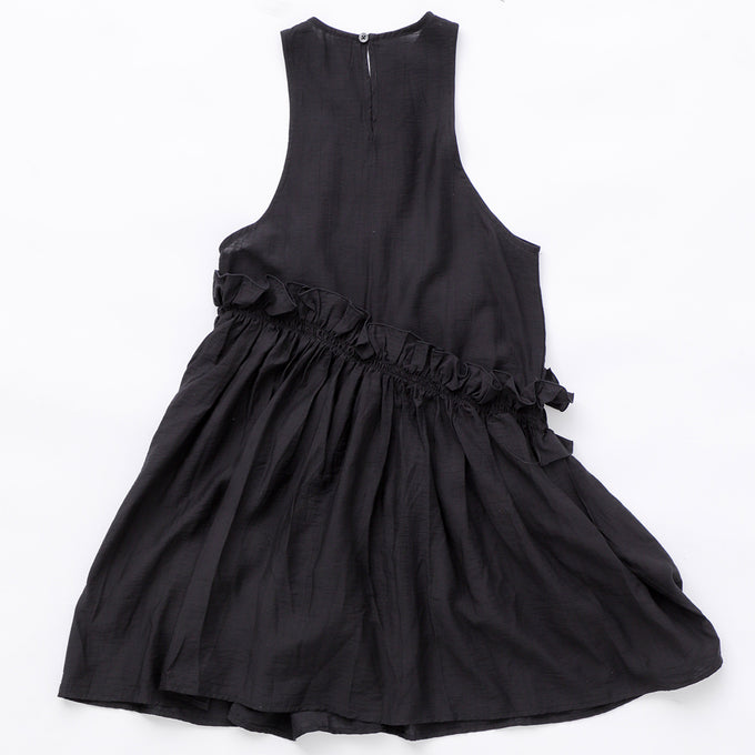 【TOBOGGANFES対象商品】<br> TOBOGGAN<br> トボガン<br>docking dress-long frill vest