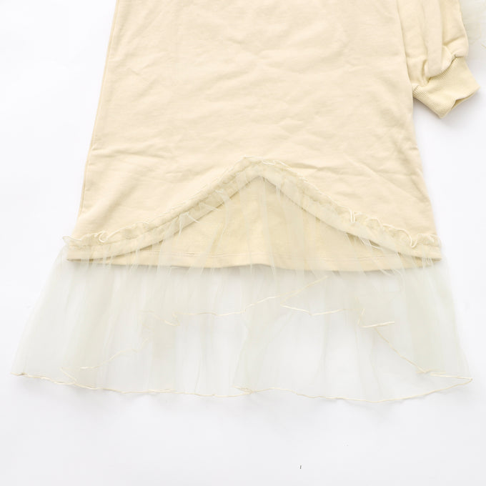 TOBOGGAN<br> トボガン<br>tulle onepiece