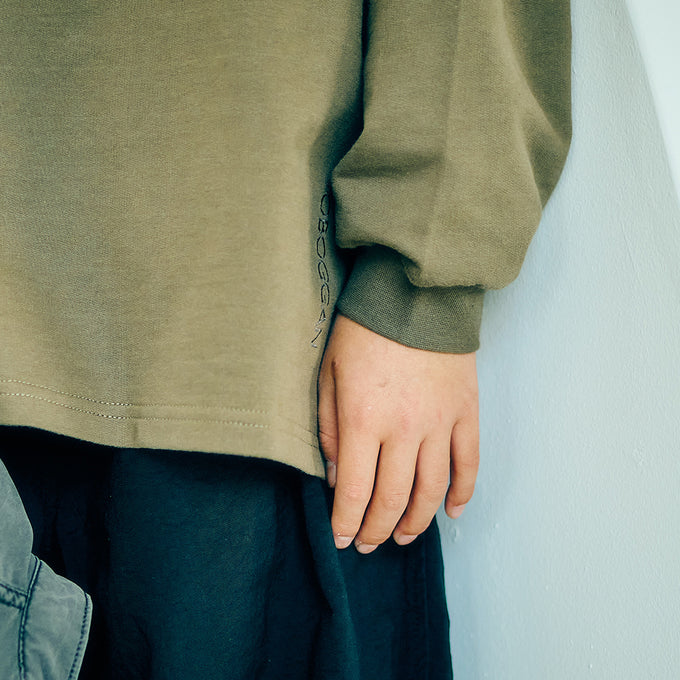 toboggan<br> トボガン<br>スリットロングスリーブTEE