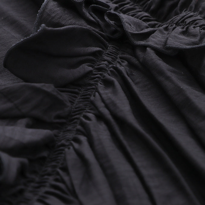 TOBOGGAN<br> トボガン<br>docking dress-long frill vest