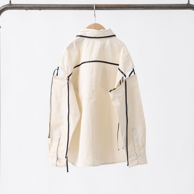 TOBOGGAN<br> トボガン<br>cut out big shirts