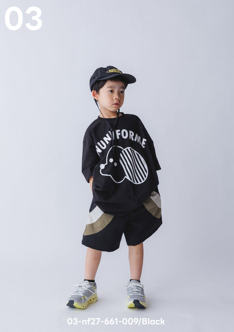 NUNUFORME<br> ヌヌフォルム<br>【27ssご予約 1月入荷予定】<br>トリコロールショートパンツ<br>03-nf27-661-009