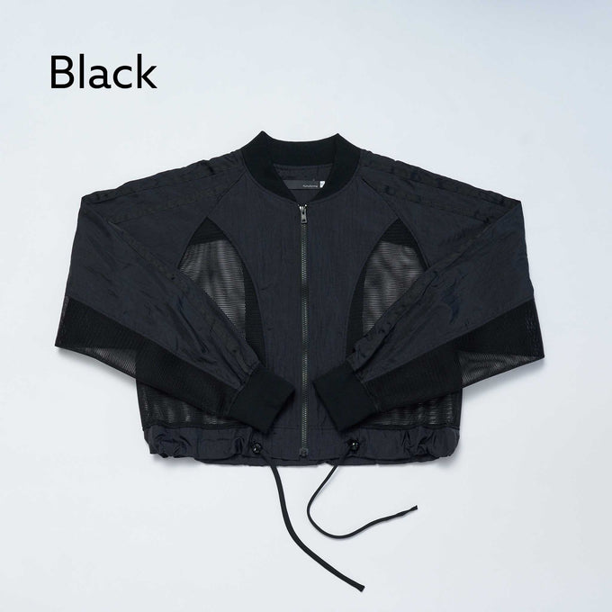 NUNUFORME<br> ヌヌフォルム<br>【27ssご予約 1月入荷予定】<br>テープスリーブショートブルゾン<br>12-nf27-133-276