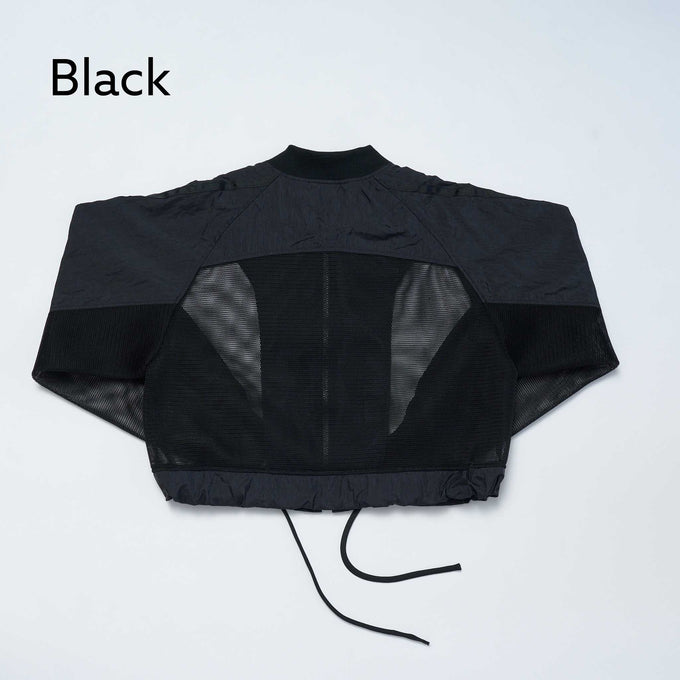 NUNUFORME<br> ヌヌフォルム<br>【27ssご予約 1月入荷予定】<br>テープスリーブショートブルゾン<br>12-nf27-133-276