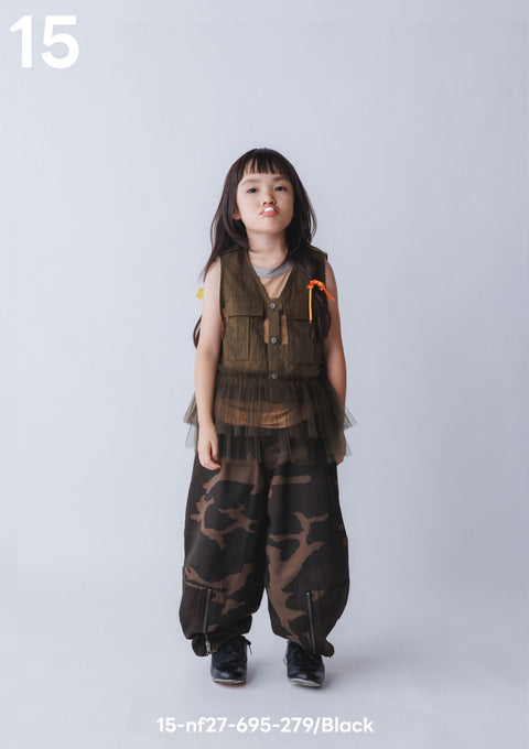 NUNUFORME<br> ヌヌフォルム<br>【27ssご予約 1月入荷予定】<br>フロントジップパンツ<br>15-nf27-695-279