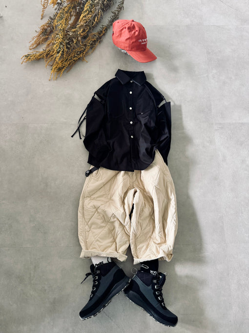 TOBOGGAN<br> トボガン<br>cut out big shirts