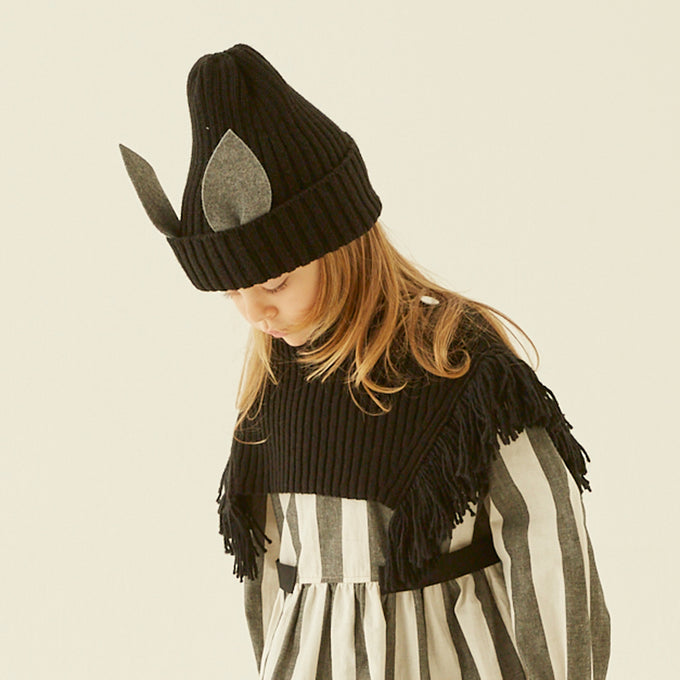 eLfinFolk エルフィンフォルク<br>Rib knit Knights cape<br>elf-232K34