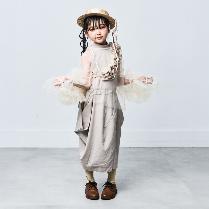 TOBOGGAN<br> トボガン<br>Drape Onepiece