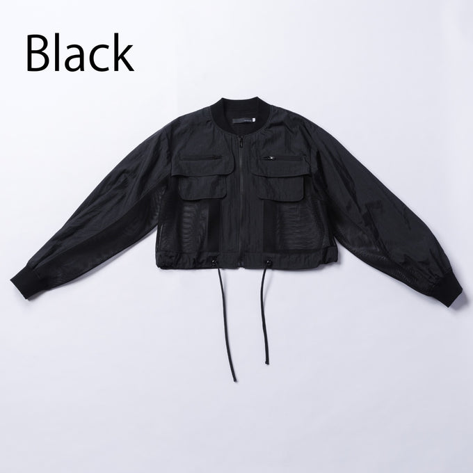 NUNUFORME<br> ヌヌフォルム<br>メッシュショートジャケット<br>20-nf25-135-261
