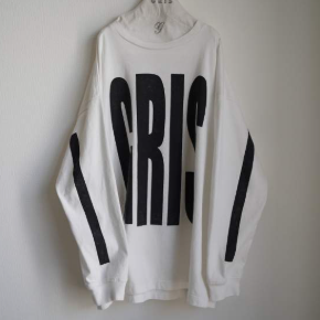 GRIS<br>グリ<br>【26awご予約 8月末入荷予定】<br>Vitage Big LOGO L/S T-shirt<br>GR26AW-CU008