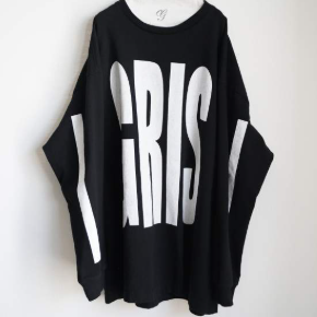 GRIS<br>グリ<br>【26awご予約 8月末入荷予定】<br>Vitage Big LOGO L/S T-shirt<br>GR26AW-CU008