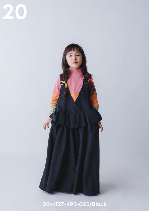 NUNUFORME<br> ヌヌフォルム<br>【27ssご予約 2月入荷予定】<br>レイヤードフリルジャンスカ<br>20-nf27-498-025