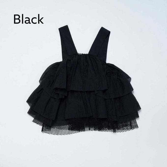 NUNUFORME<br> ヌヌフォルム<br>【27ssご予約 2月入荷予定】<br>レイヤードフリルビスチェ<br>21-nf27-559-025