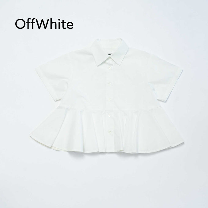 NUNUFORME<br> ヌヌフォルム<br>【27ssご予約 2月入荷予定】<br>ペプラムブラウス<br>22-nf27-554-035