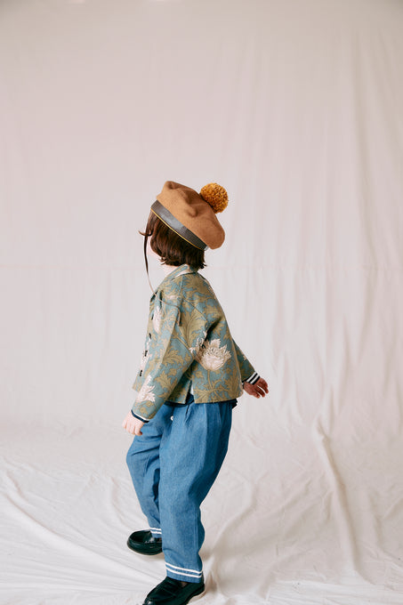 AU CLAIR DE LA LUNE<br>オークレール<br>ショールカラーJK<br>JK-2223-1