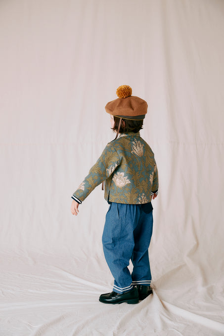 AU CLAIR DE LA LUNE<br>オークレール<br>ショールカラーJK<br>JK-2223-1